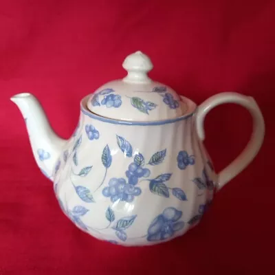 Buy Vintage Bhs Bristol Blue 2 Pint Tea Pot • 15£