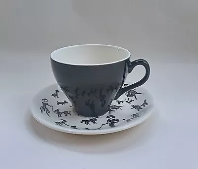 Buy 1950's Alfred Meakin Fashion Ladies And Poodles Cup & Saucer. Vintage. • 11£