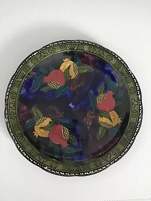 Buy Hancock & Sons Ruben's Ware Hand Painted  Pomegranate  Plate By F.X.Abraham 30's • 23.99£
