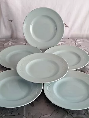 Buy Wood's Ware Beryl Green Dinner Plates X 6(25 Cm) • 3.99£