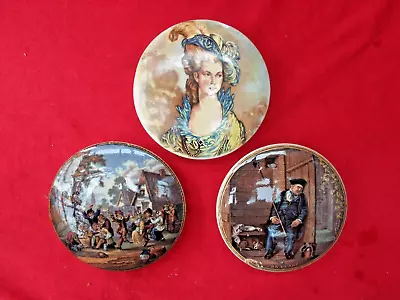 Buy PRATTWARE  Three Antique Pot Lids - Georgian Lady, On Guard & Village Wedding • 12.99£
