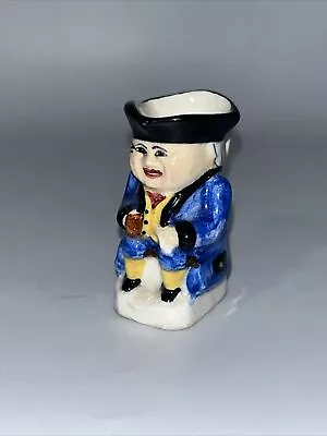 Buy Devonmoor Pottery Miniature Toby Jug Hand Painted, Made In England • 5.50£