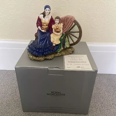 Buy Rare Royal Worcester Shared Treasures At The Epsom Derby Figurine  Box / Cert • 750£