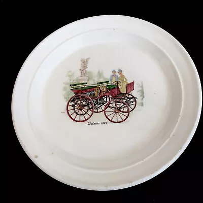 Buy Portmeirion Pottery Daimler 1886 Car Plate Vintage Transfer Art Made In England • 20£