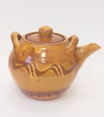 Buy Clive Bowen Attributed,  Pottery, Slipware Teapot Unmarked As Usual. • 125£