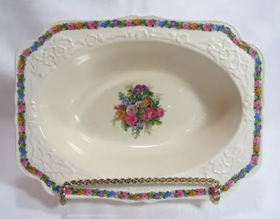 Buy Crown Ducal Ware England Vintage CHARM One (1) 8  Oval Serving Bowl GC • 29.82£