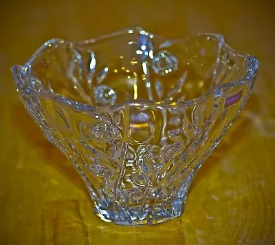 Buy VINTAGE Marquis By WATERFORD Rose Garden Crystal Bowl Beautiful Crystal! • 27.40£