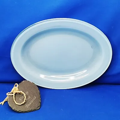 Buy Vintage BLUE PYREX * Medium Serving Platter / Meat Plate (13.75 , 35cm) * VGC • 12£