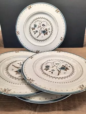 Buy A Vintage Royal Doulton Old Colony Dinner Plates Set Of 4  • 25£