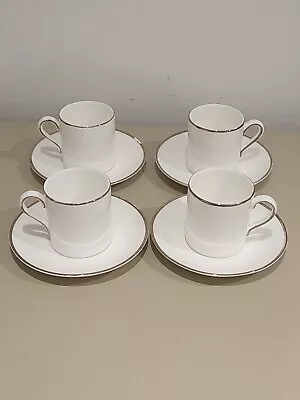 Buy Jones Fine China Set Of 4 Matching Small Espresso Coffee Cups & Saucers • 10£