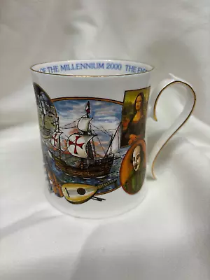 Buy Aynsley Fine Bone China Mug / Cup Millenium 2000 Endeavours Of Mankind • 14.99£