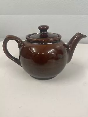 Buy Vintage Small Brown Traditional Betty Style  Price And Kensington Teapot @M • 12.50£