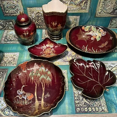 Buy Stunning Carlton Ware Collection. Rouge Royale. Handpainted, Exquisite Design.  • 49.99£