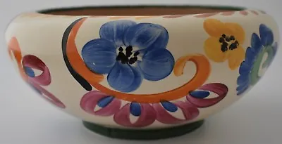 Buy Vibrant Large Bursley Ware Pottery Bowl 1930's Art Deco • 69£