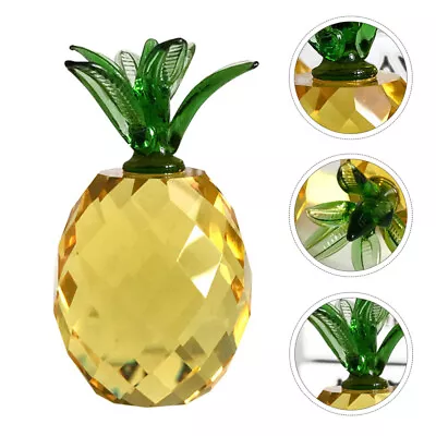 Buy  Decorations Crystal Pineapple Ornament Honeycomb Desktop Office • 10.19£