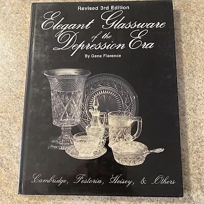 Buy Elegant Glassware Of The Depression Era, Revised 3rd Edition • 6.99£