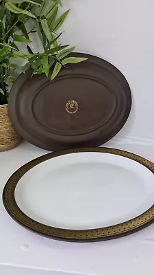 Buy Hornsea Pottery Midas Large 14 Inch Dinner Plate X2 Made In England  • 19£