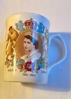 Buy Foley China Queen Elizabeth II Golden Jubilee Commemorative Mug • 9.99£