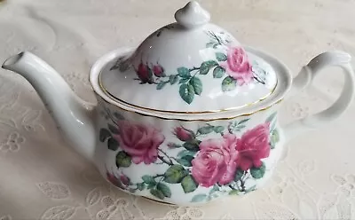 Buy English Rose 1992 ~Roy Kirkman Teapot Oval Fine Bone China Perfect ! 24 Fl Ounce • 37.33£