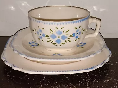 Buy Vintage Limoges China Co. 3pc Teacup&Saucer Set • 18.21£