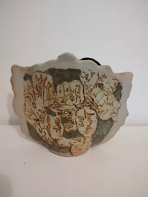 Buy Tenmoku Pottery Malaysia Handicraft Vase Green Glaze • 17£
