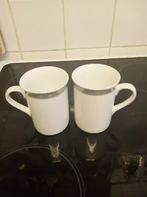 Buy Tesco Bone China Mugs X 2 • 5£