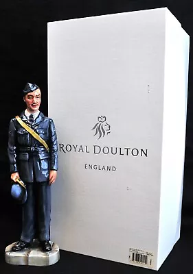 Buy Royal Doulton Prestige HN 4967 RAF Corporal 27cm Fine China Figurine, With Box • 49£