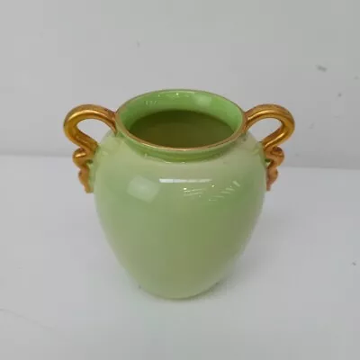 Buy Carlton Ware Vase Green Small Vintage -WRDC • 9.99£