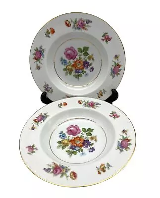 Buy Noritake China Dresala Pattern Pair Of 8  Rimmed Soup Bowls Occupied Japan • 11.88£