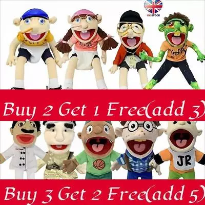 Buy UK Jeffy Hand Puppet Boy Joseph Cody Feebee Plush Toy Doll Removable Puppet Gift • 9.82£