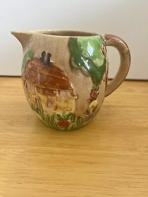 Buy Vintage Shorter And Sons Pottery Jug Pitcher Hand Painted • 12£