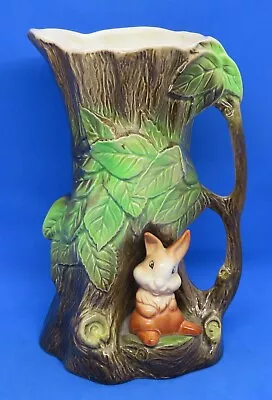 Buy Eastgate Pottery Vintage Art Deco Antique Rabbit Design Tall Vase • 45£
