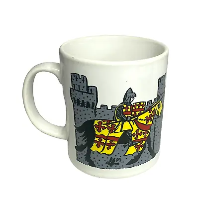 Buy Vintage WARWICK CASTLE Mug Kiln Craft Staffordshire Tableware England Jousting • 27.91£