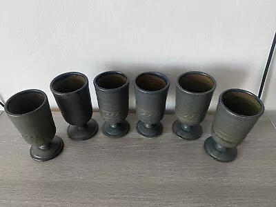 Buy The Saltings Studio Pottery Goblets • 35£