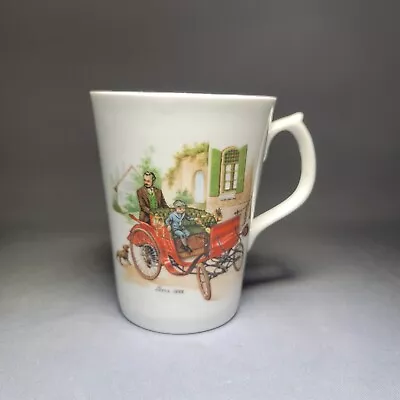 Buy Vintage Nanrich Pottery Mug Jason Works Benz 1898 Retro Car Family Father Son  • 12.90£