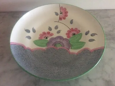 Buy Vintage Art Deco 1930s Woodbridge Art Ware Bowl Handpainted Pottery Centrepiece • 55£