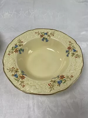 Buy Small Vintage 1930s Crown Ducal Florentine Embossed 17cm Bowls With Harebells • 10£