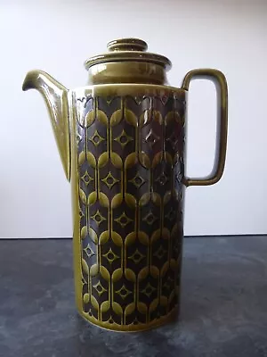 Buy Vintage Hornsea Pottery Green Heirloom Coffee Pot. 1975 1970s • 29.99£