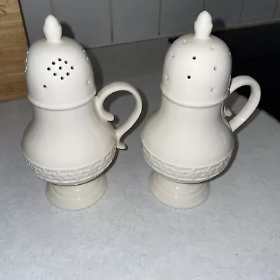 Buy Creamware Salt And Pepper Castors. Royal Creamware • 12£