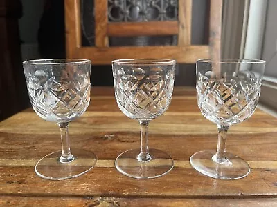 Buy 5x Webb Corbett Crystal Sherry Glasses • 18£