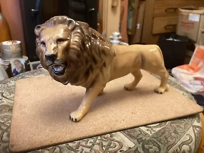 Buy Standing “Beswick Lion” 1st Quality VGC Approximately 10in Long • 18£