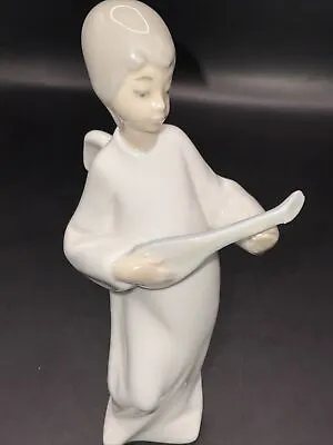 Buy Lladro Figurine Nao Angel Boy Playing Mandolin  7  Rare Retired • 14.99£