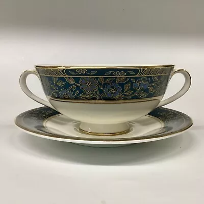 Buy Royal Doulton Carlyle H5108 Soup Coupe And Saucer • 15£