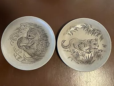 Buy Poole Pottery Small Stoneware Collectors Plates, Cat With Wool,  Lion Cub, 5  • 8£