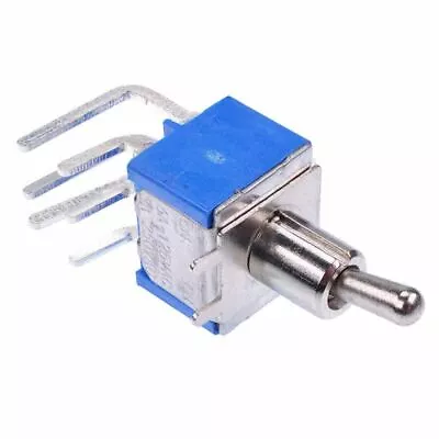 Buy On-On Miniature Horizontal PCB Toggle Switch DPDT • 2.69£