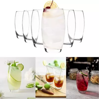 Buy 6x 12x Highball Glasses Tall Glass Water Drinking Tumblers Cocktails Set 510ml • 12.99£