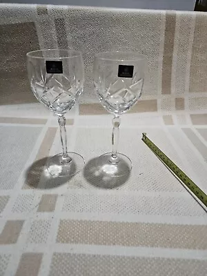 Buy Royal Doulton Crystal Wine Glasses X2 • 15£