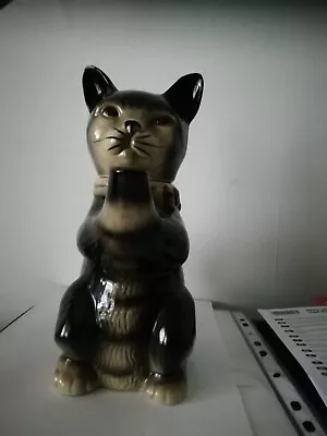 Buy Vintage Pottery Tony Wood Pussy Foot Cat Decorative Tea Pot • 25£