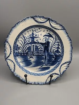 Buy Liverpool Pearlware Pottery 'Long Eliza' Plate - Circa 1790, English, Antique  • 125£