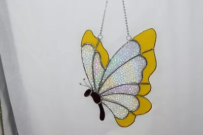 Buy Stained Glass Large Iridescent Butterfly's Sun-catcher's / Window Decoration's • 25£